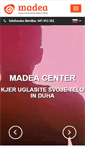 Mobile Screenshot of madea-center.si